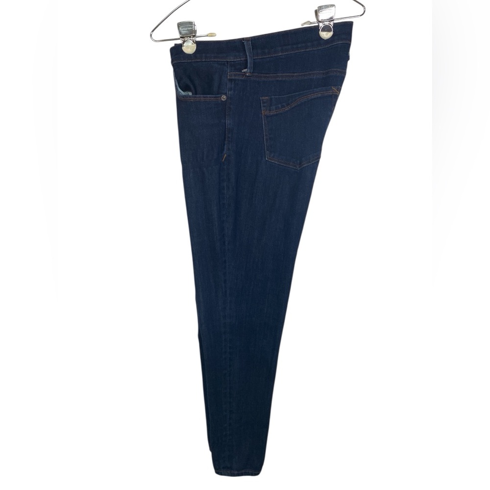 Express Jeans Classic Dark Blue Leggings Mid Rise Women's Size 8